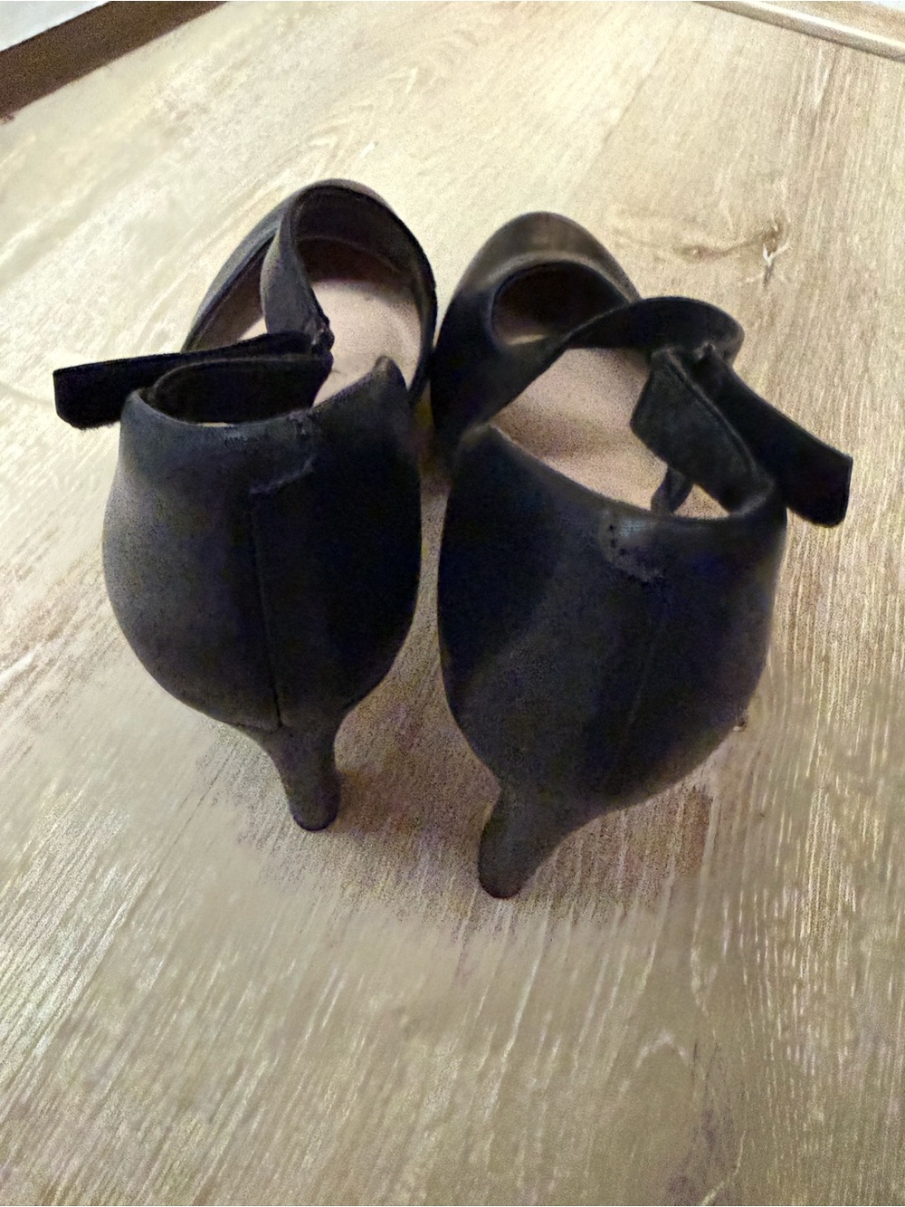 Clarks Black Women's Mary Jane Heeled Pumps with Strap - Picture 5 of 5